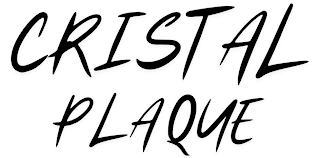 CRISTAL PLAQUE