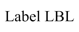 LABEL LBL