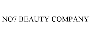 NO7 BEAUTY COMPANY