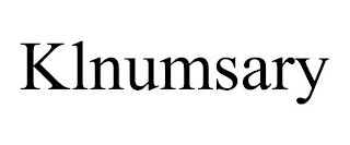 KLNUMSARY
