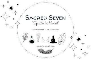 SACRED SEVEN 'SPIRITUAL MARKET' SAGE CRYSTALS CANDLES INCENSE SACREDSEVENSPIRITUAL.