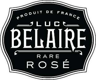 PRODUIT DE FRANCE LUC BELAIRE RARE ROSÉ