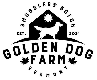 SMUGGLERS NOTCH EST 2021 GOLDEN DOG FARM VERMONT