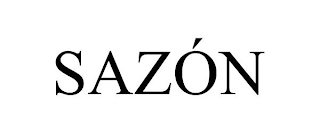 SAZÓN