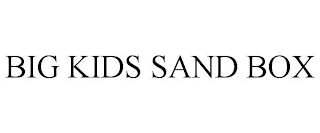 BIG KIDS SAND BOX