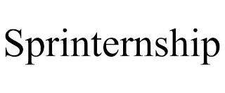 SPRINTERNSHIP