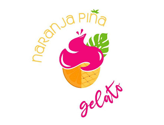 NARANJA PINA GELATO