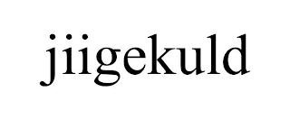 JIIGEKULD