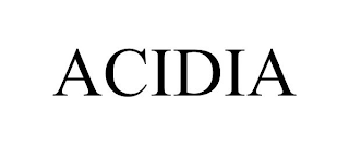 ACIDIA