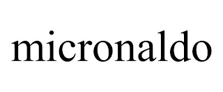 MICRONALDO