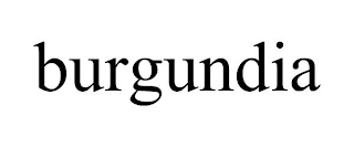 BURGUNDIA