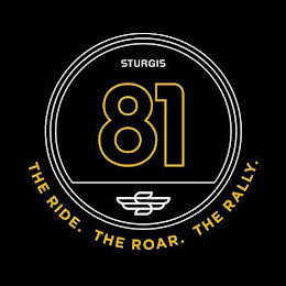 STURGIS 81 S THE RIDE. THE ROAR. THE RALLY.