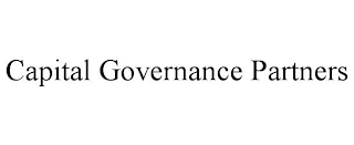 CAPITAL GOVERNANCE PARTNERS