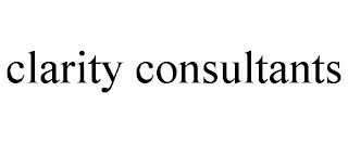 CLARITY CONSULTANTS