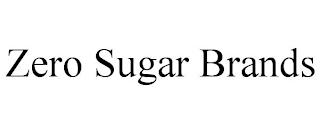 ZERO SUGAR BRANDS