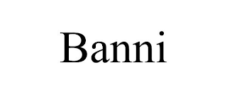 BANNI