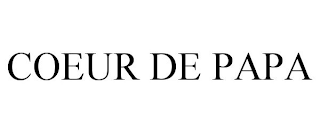 COEUR DE PAPA