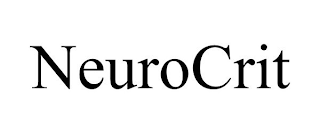 NEUROCRIT