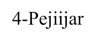 4-PEJIIJAR