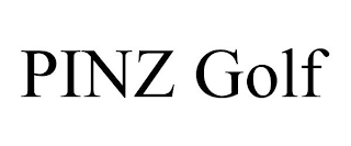 PINZ GOLF