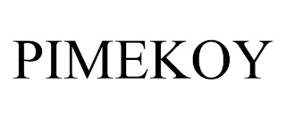 PIMEKOY