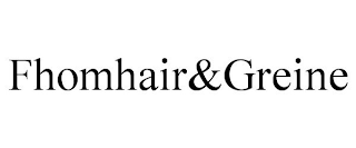 FHOMHAIR&GREINE