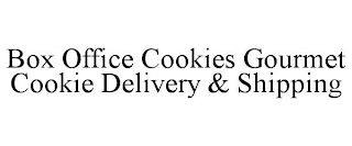 BOX OFFICE COOKIES GOURMET COOKIE DELIVERY & SHIPPING