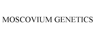 MOSCOVIUM GENETICS