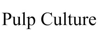 PULP CULTURE