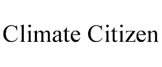 CLIMATE CITIZEN