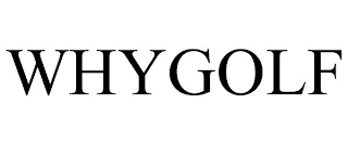 WHYGOLF