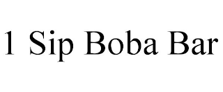 1 SIP BOBA BAR