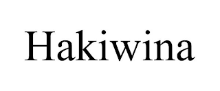 HAKIWINA