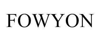 FOWYON