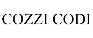 COZZI CODI