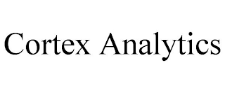 CORTEX ANALYTICS