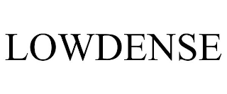 LOWDENSE