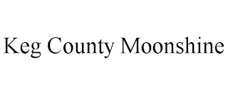 KEG COUNTY MOONSHINE