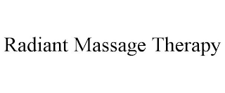 RADIANT MASSAGE THERAPY