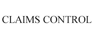 CLAIMS CONTROL