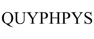 QUYPHPYS