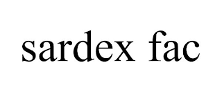 SARDEX FAC