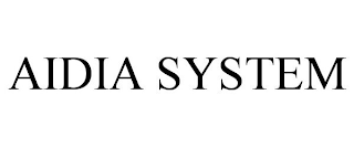 AIDIA SYSTEM