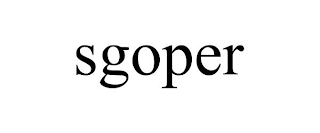 SGOPER