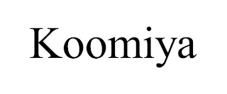 KOOMIYA