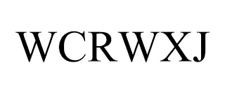 WCRWXJ