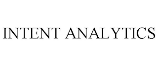 INTENT ANALYTICS