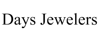 DAYS JEWELERS