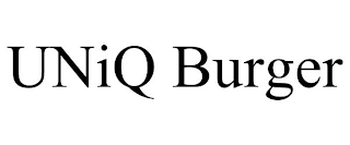 UNIQ BURGER