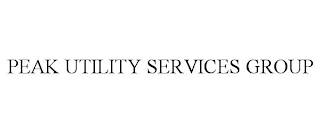 PEAK UTILITY SERVICES GROUP